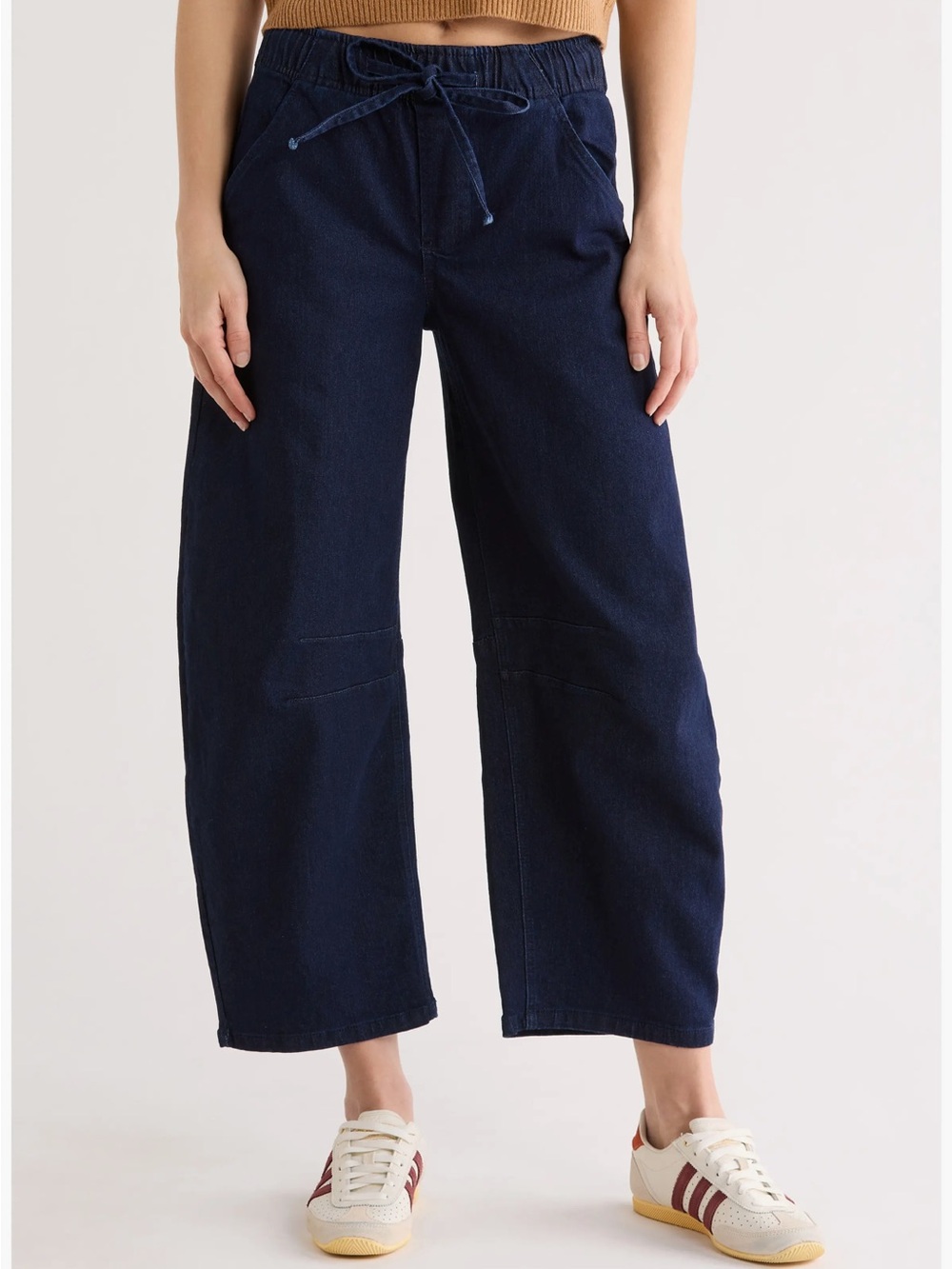 NWT Vigoss Drawstring Barrel Leg Jeans 31